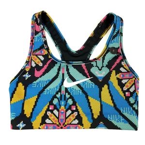 Nike Womens Future Feeme Printed Bra Size Small